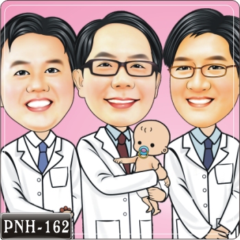 Q版多人漫畫 PNH-162 醫生Q版畫
